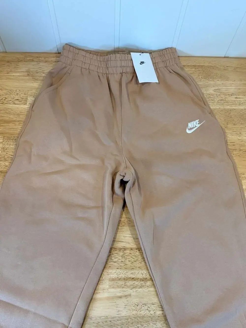 Nike Sportswear Club Fleece Joggers Washed Coral/White Kids Size Large